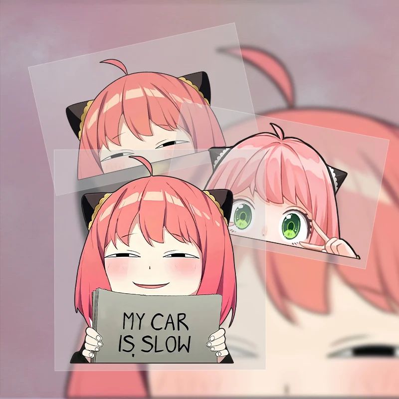 Anya Peeker Sticker