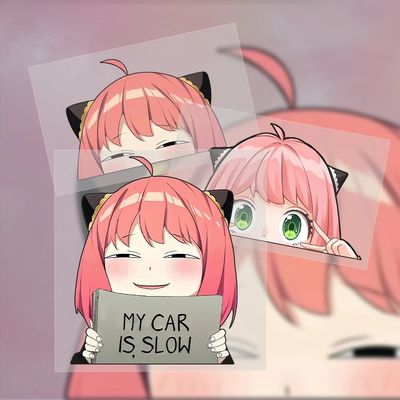 Anya Peeker Sticker