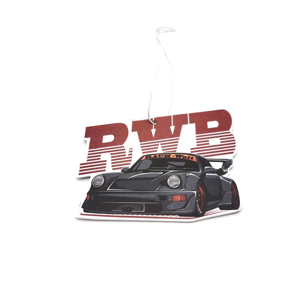 Porsche RWB 2 Lufterfrischer mit Black Ice Duft