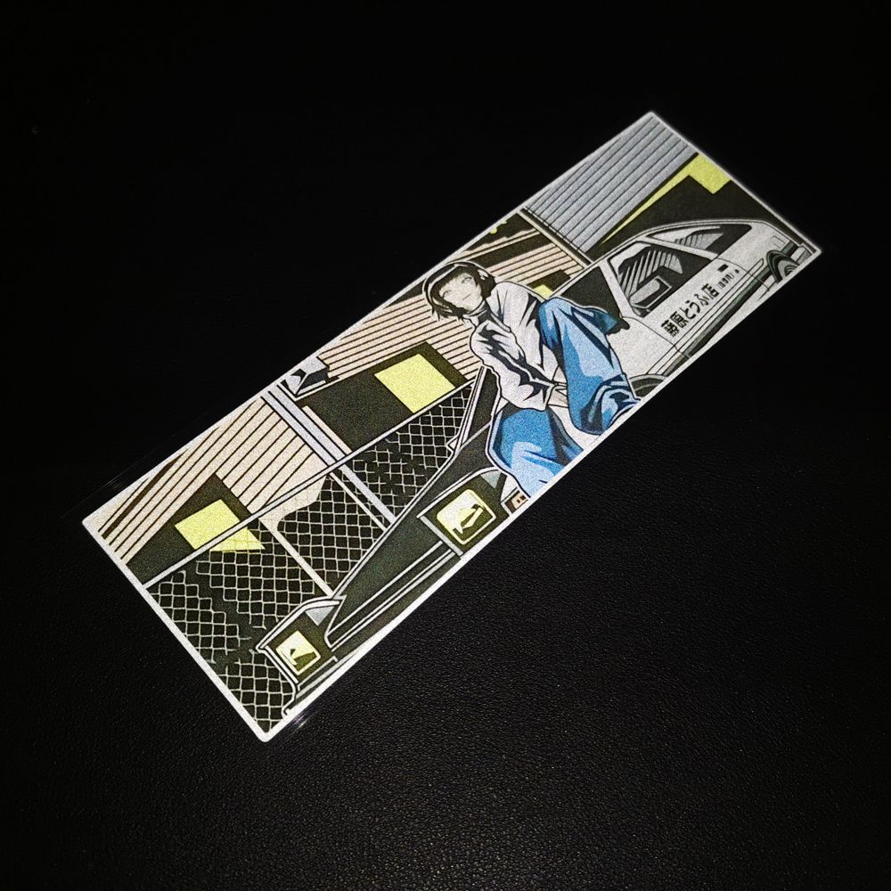 Initial D Girl Slap Sticker