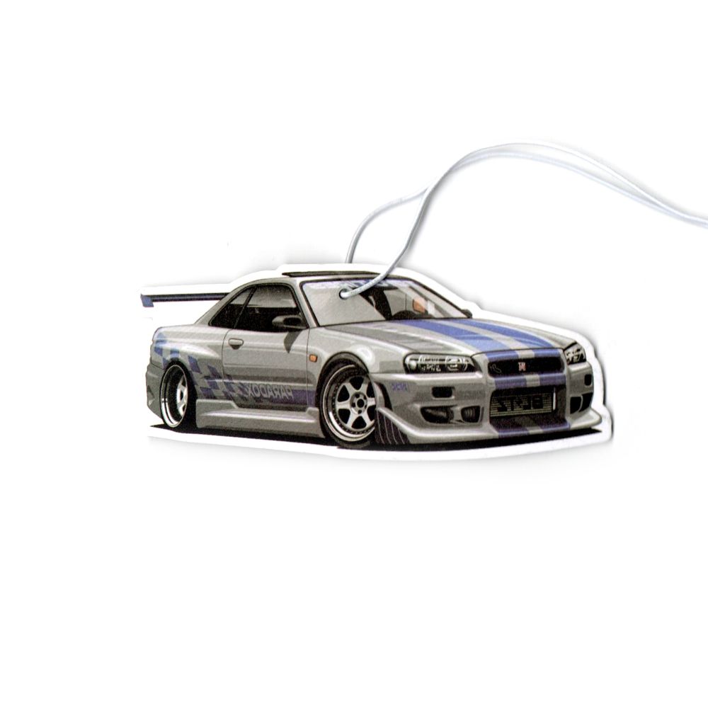 R34 GT-R F&amp;F mit Dior Duft