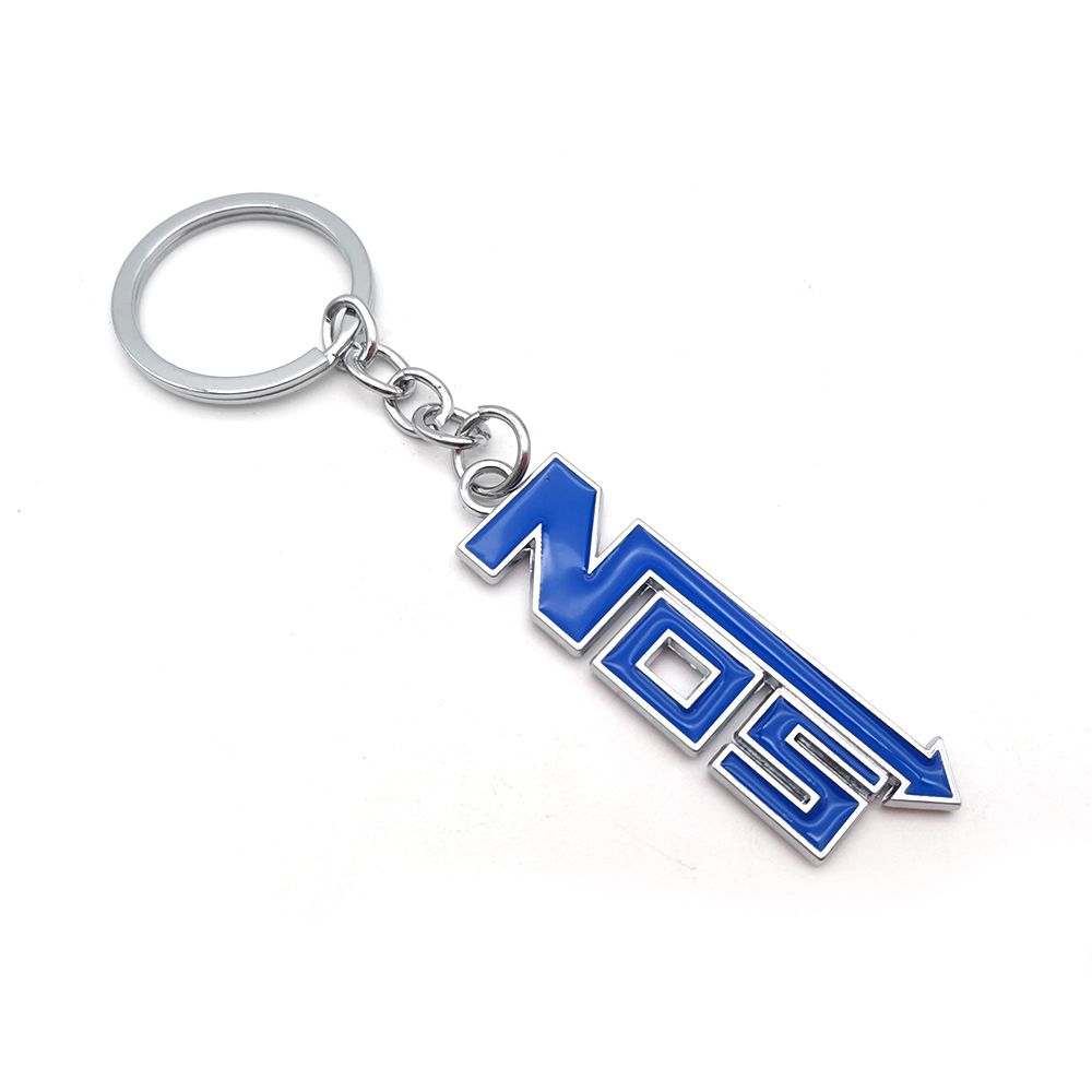 NOS Blau Schlüsselanhänger