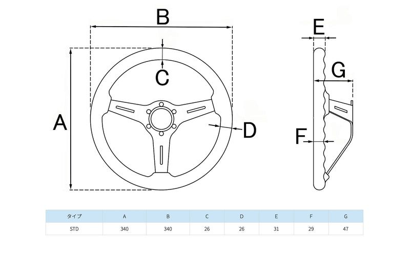 Trust Greddy Sports Lenkrad - Carbon