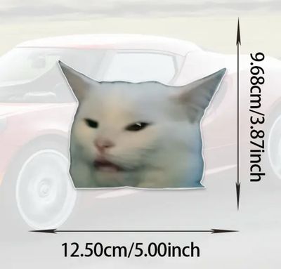 Salad Cat 2 Peeker Sticker