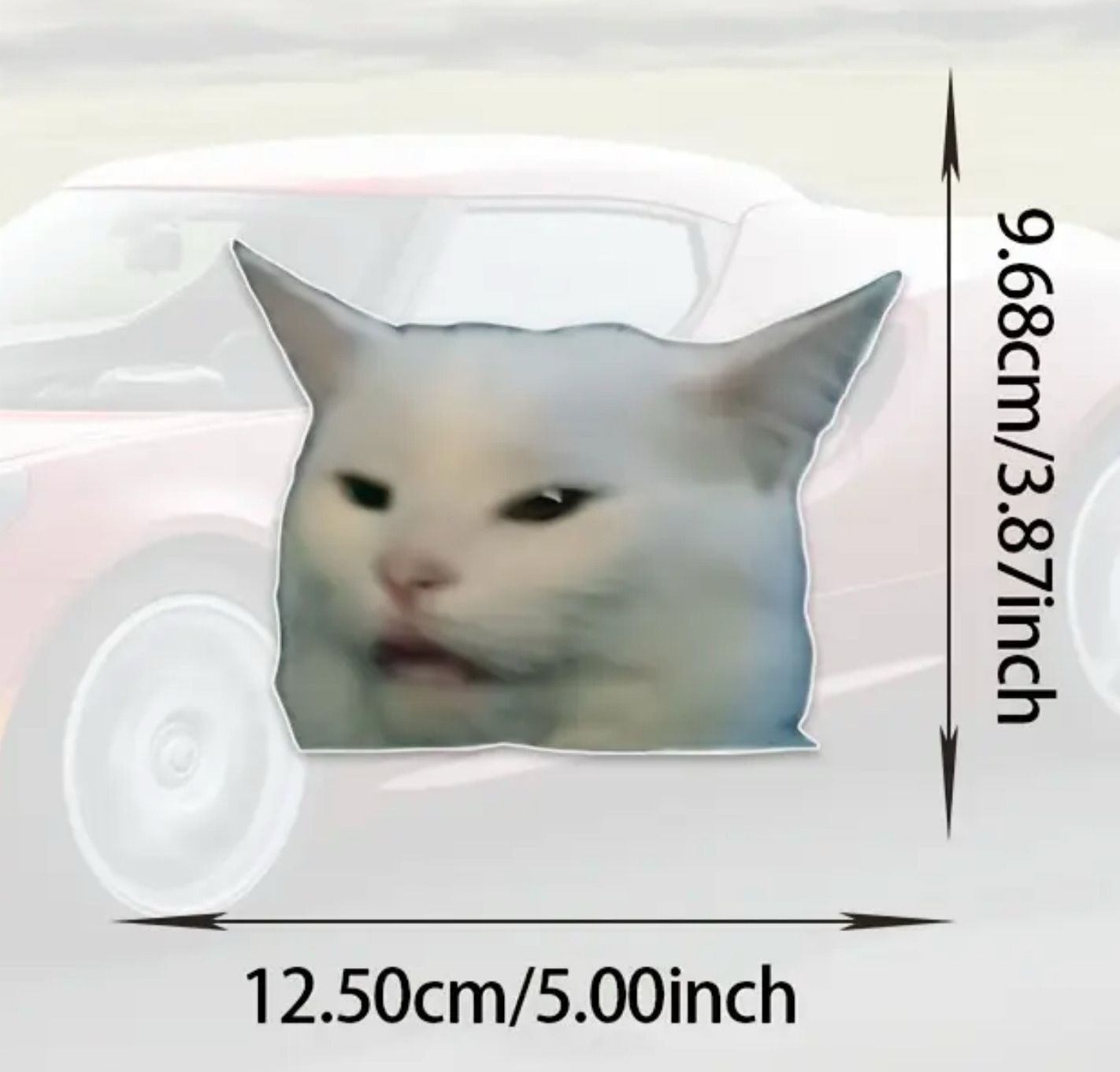 Salad Cat 2 Peeker Sticker