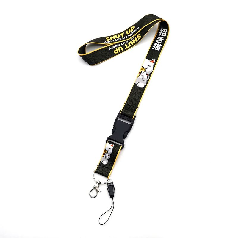 Lucky Cat Lanyard