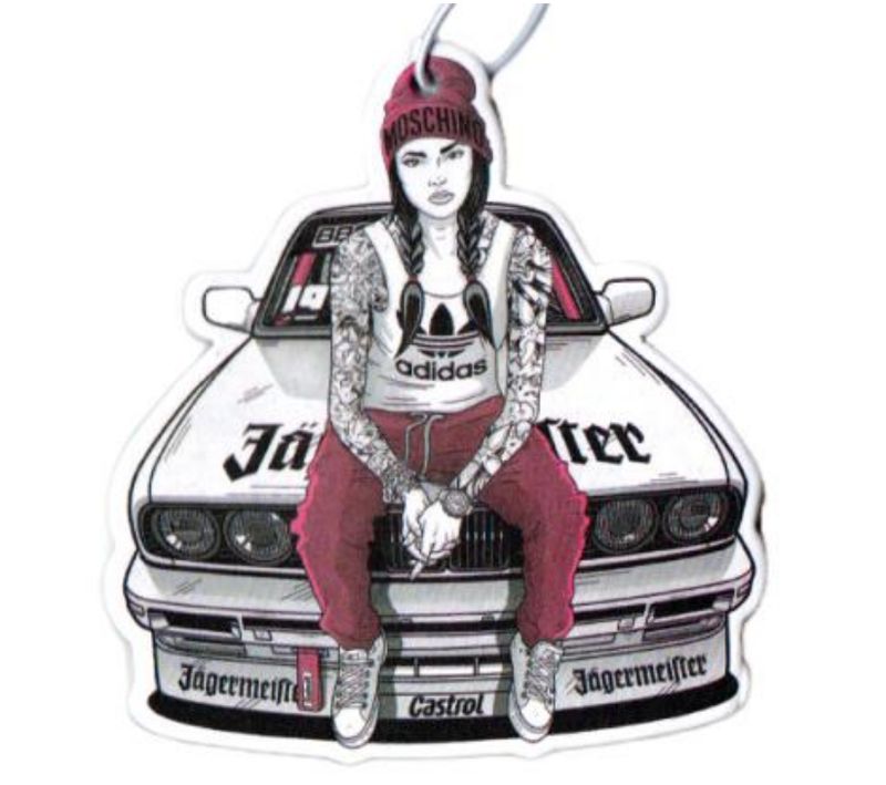 E30 Lufterfrischer mit Black Ice Duft