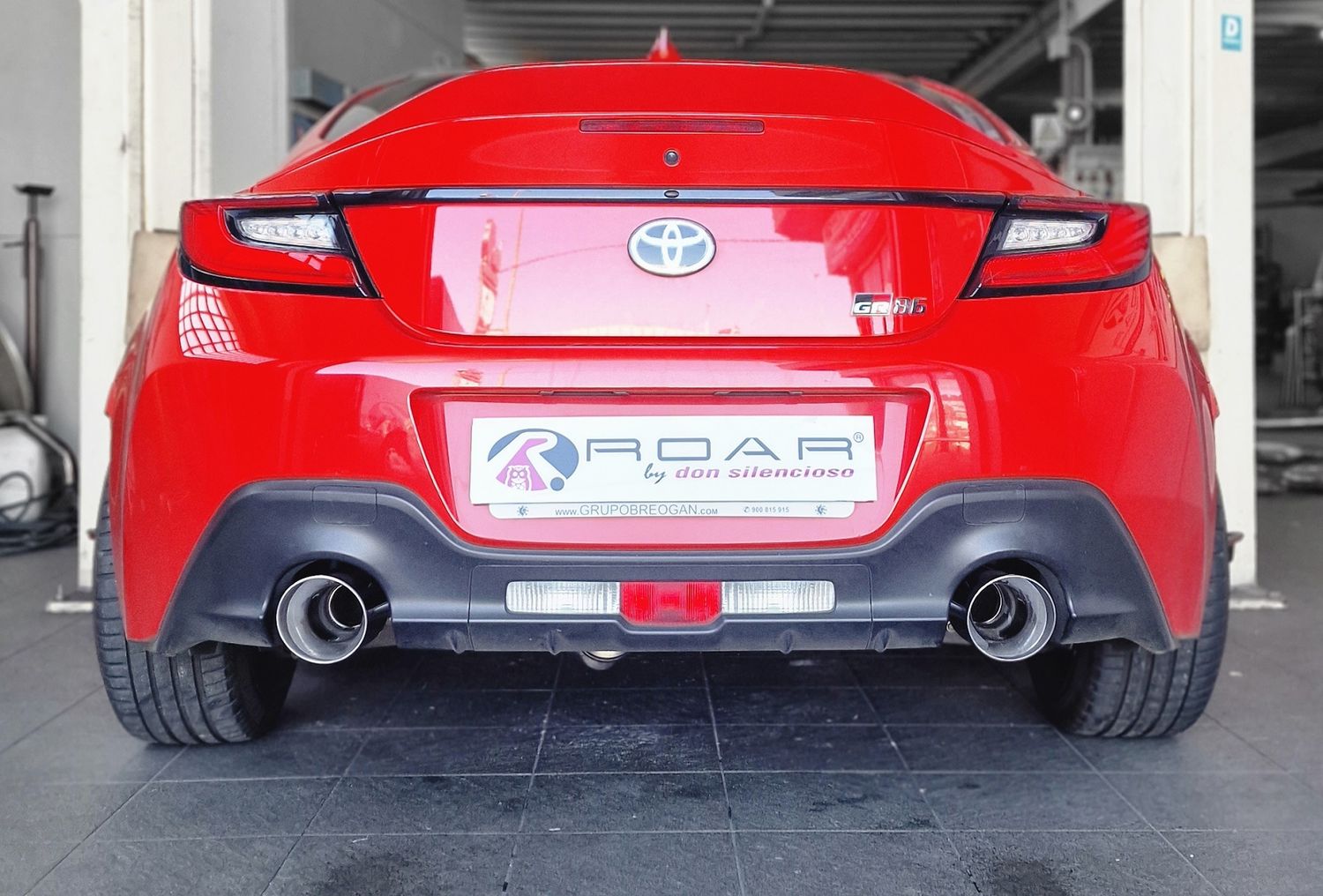ROAR Toyota GR86 / Subaru BRZ Duplex Endschalldämpfer