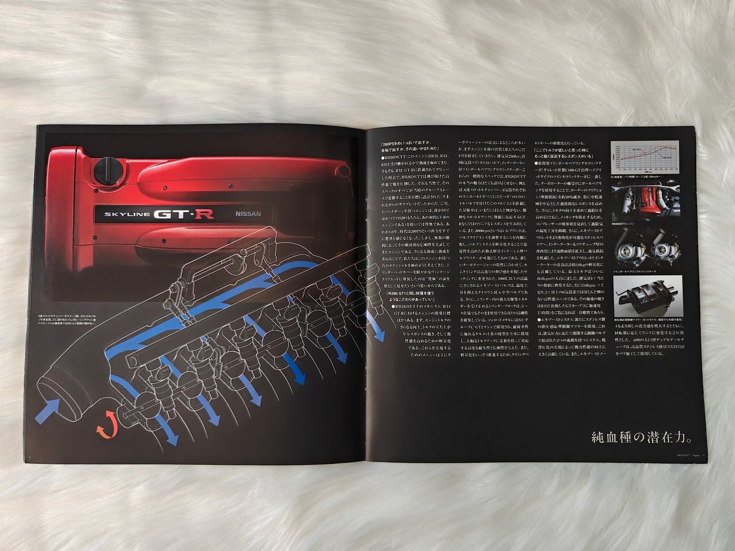 Nissan Skyline GT-R R34 Broschüre