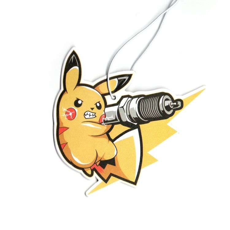 Cartoon 4 Lufterfrischer mit Bluebell Duft