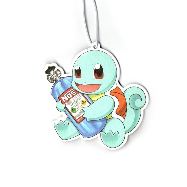 Cartoon 3 Lufterfrischer mit Black Ice Duft