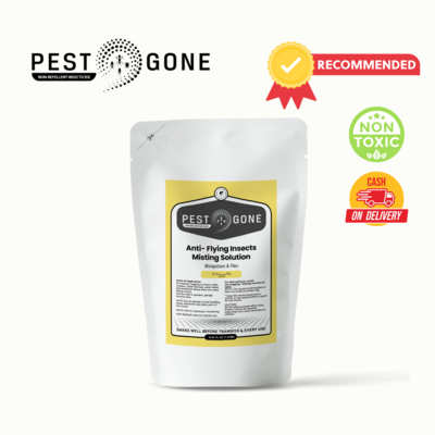 Pest Gone Anti Flying Insects (Mosquitoes &amp; Flies) Odorless Non Toxic Spray Refill