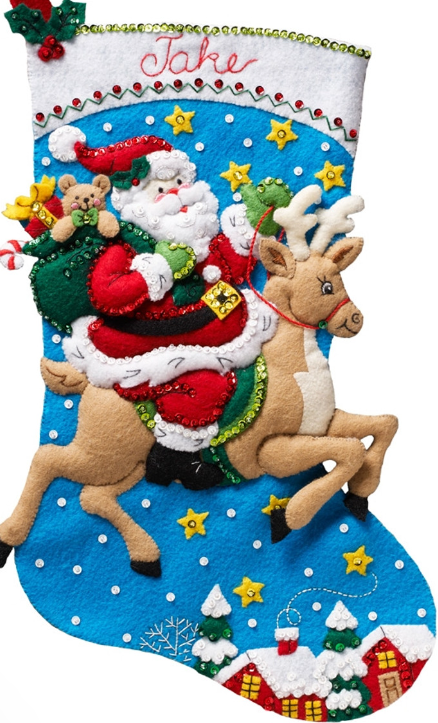 Reindeer Santa
