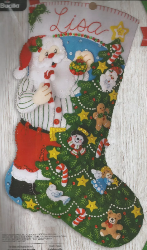 Trimming the Tree Santa