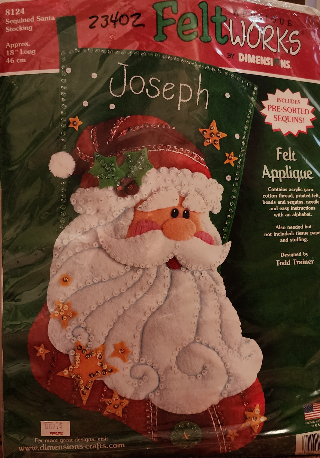 Sequined Santa