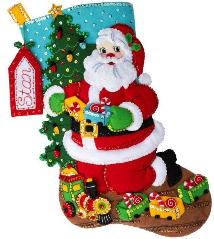 Fireplace Santa