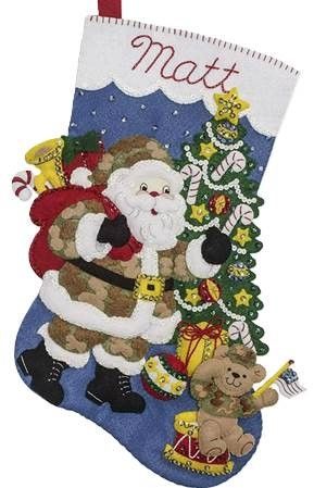 Camo Santa