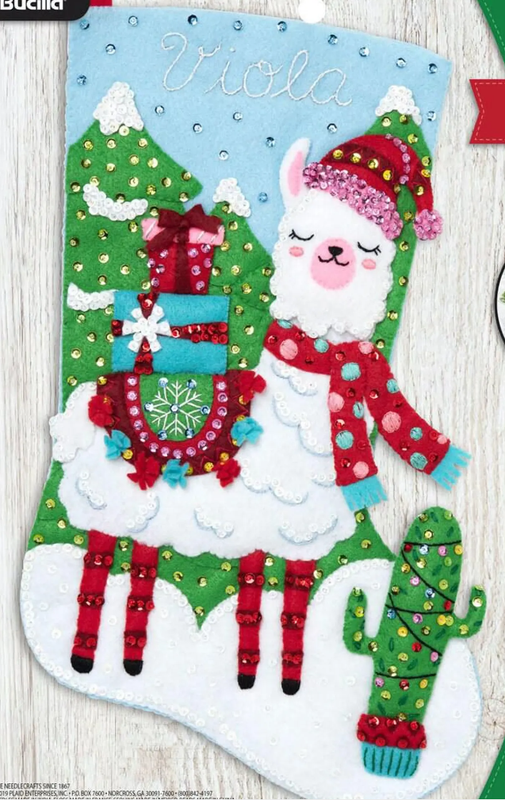 Christmas Llama