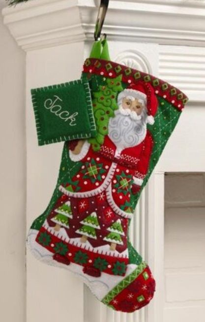 Santa Quilted Delight