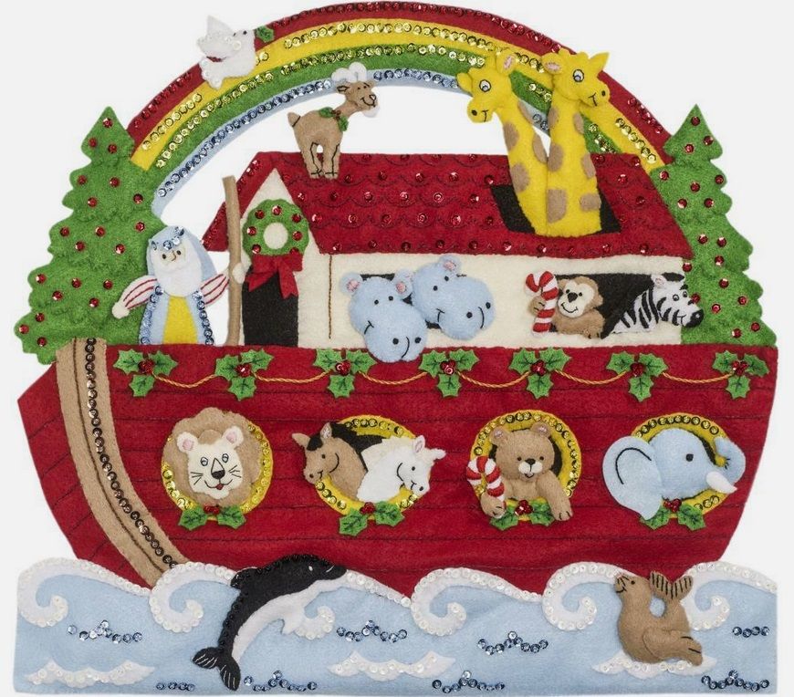 Noah&#39;s Ark Wall Hanging 86987E