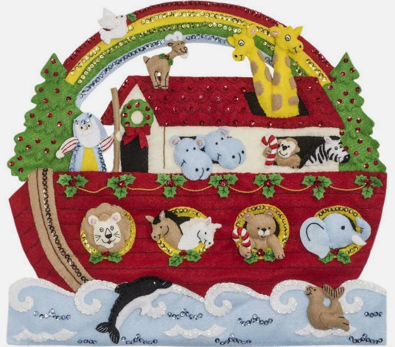 Noah&#39;s Ark Wall Hanging 86987E