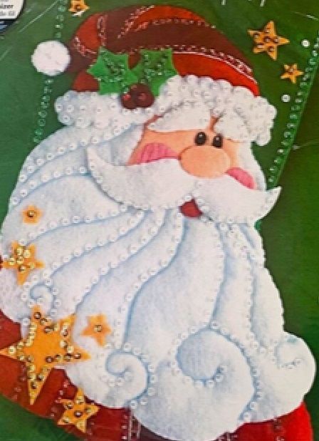 Sequined Santa