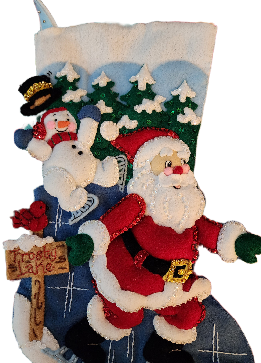 Frosty Lake - Completed Stocking