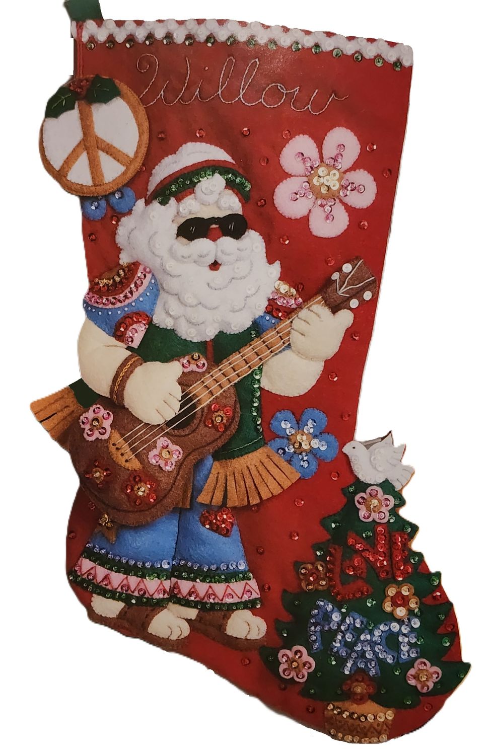 LOVE and PEACE Santa - Original Version 2013