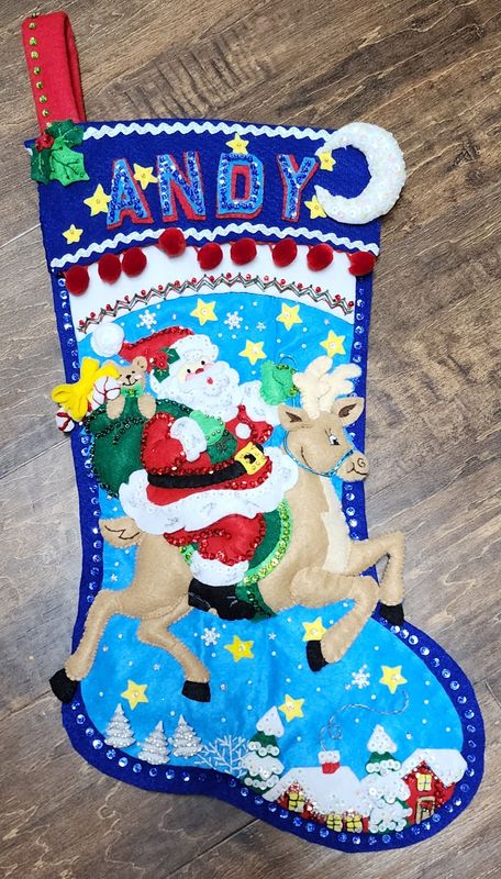 Reindeer Santa