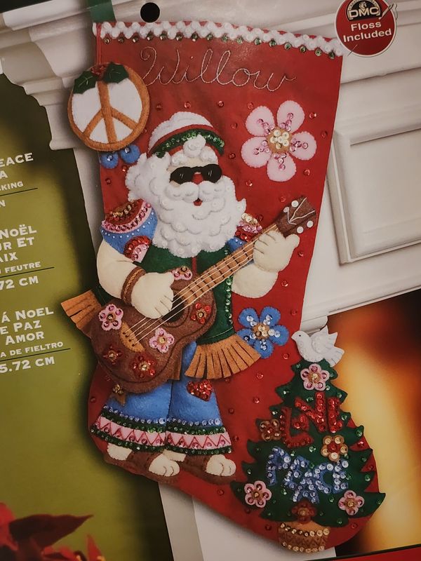 LOVE and PEACE Santa - Original Version 2013