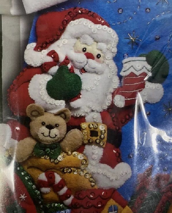 Santa and His Sleigh
