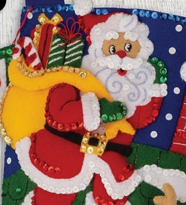 Rooftop Santa
