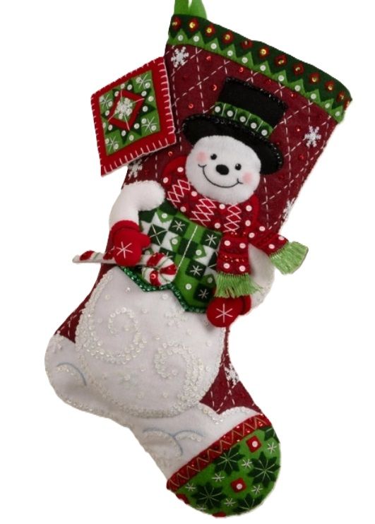 Snowman's Quilted Delight