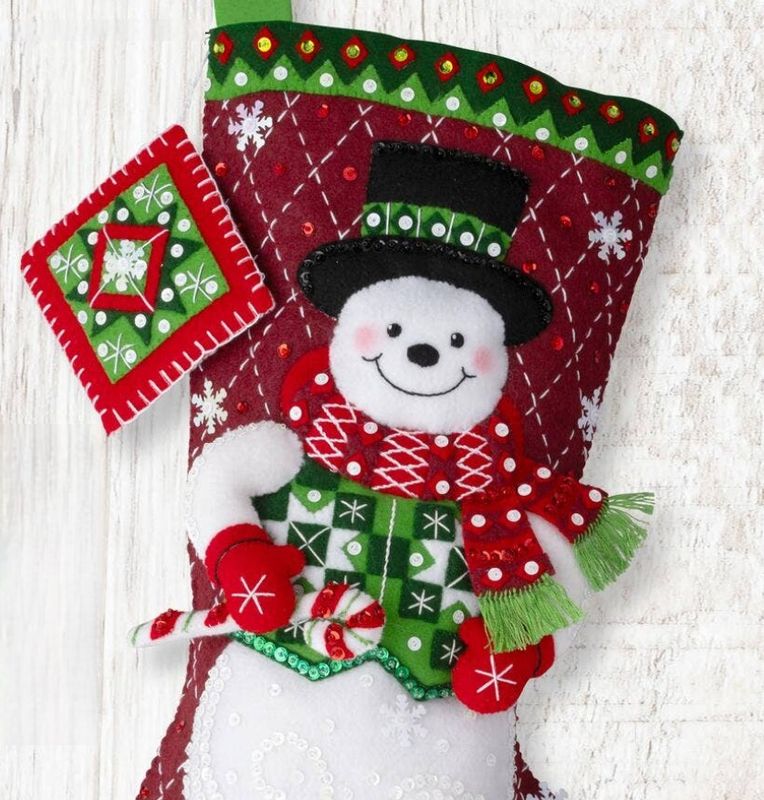 Snowman's Quilted Delight