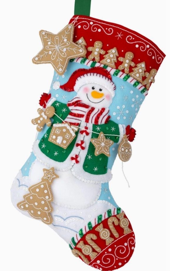 Jolly Gingerbread Snowman