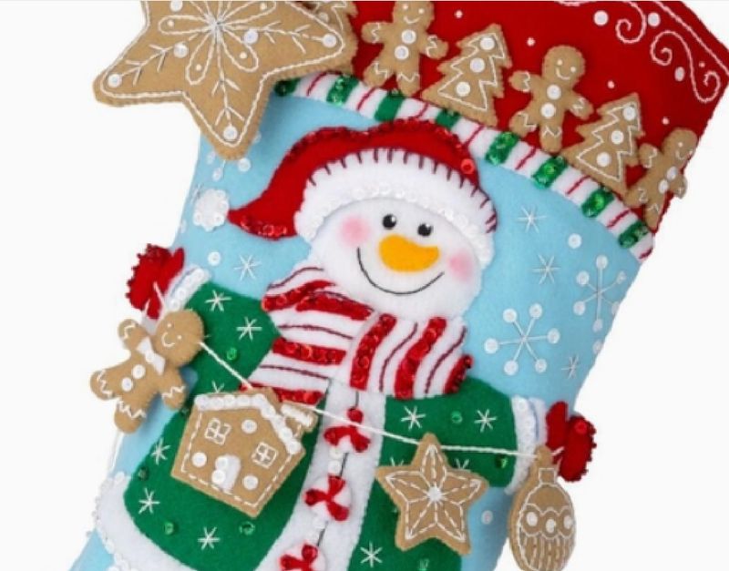 Jolly Gingerbread Snowman