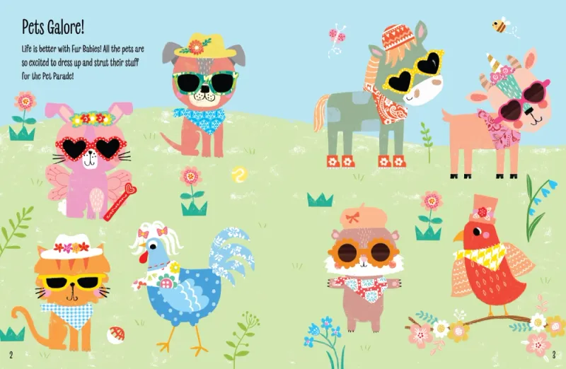 My Sticker Dress-Up: Pets by: Louise Anglicas