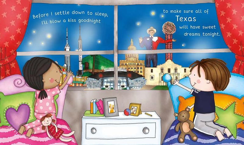 Night-Night Texas by Katherine Sully and Helen Poole