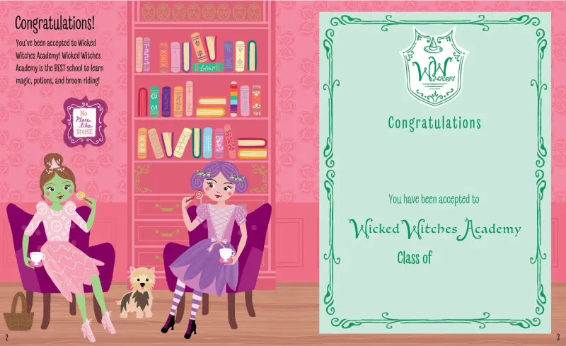 My Sticker Dress-Up: Wicked Witches by: Louise Anglicas