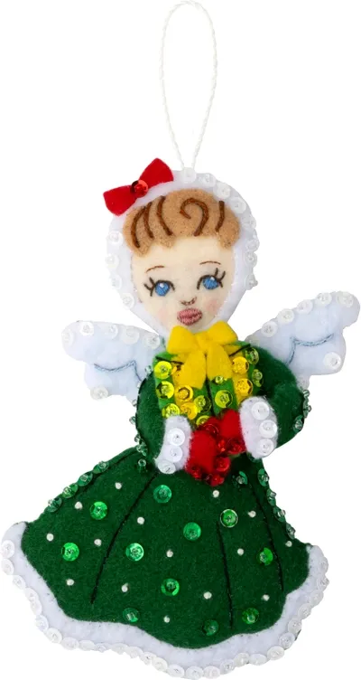 Christmas Angels Ornament Kit
