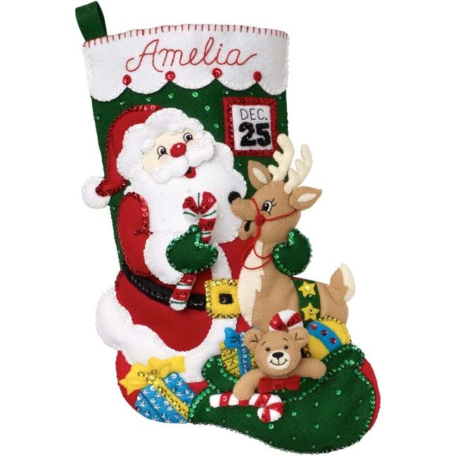 Santa and Friends