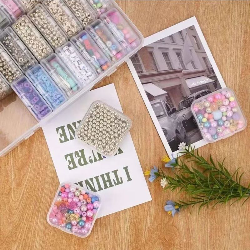 Bead Organizer Box with 30 small Bead / Sequin Organizers