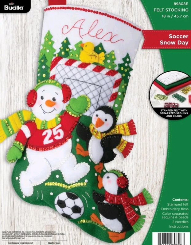 Soccer Snow Day