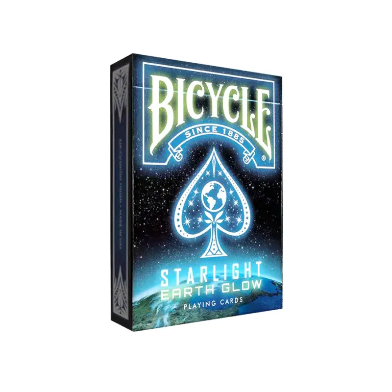 Bicycle Starlight Earth Glow Playing Cards