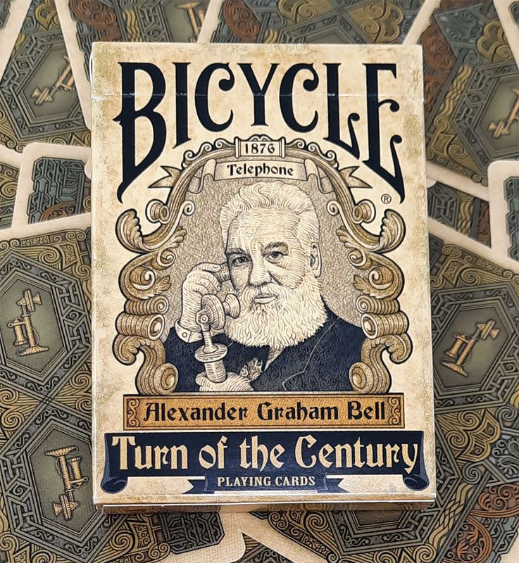 Bicycle Turn of the Century (Telephone) Playing Cards Alexander Graham Bell