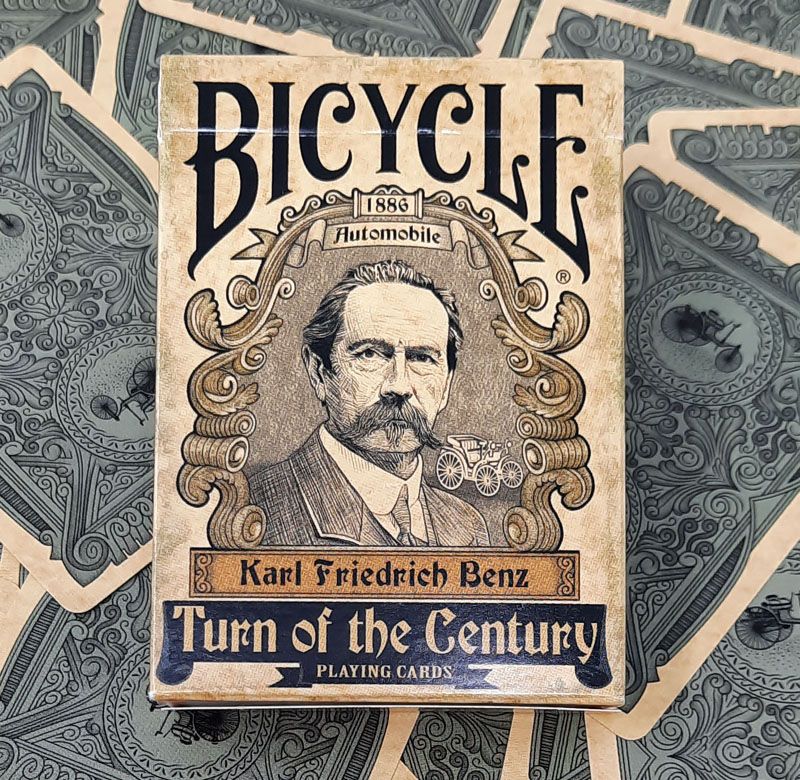 Bicycle Turn of the Century (Automobile) Playing Cards - Karl Friedrich Benz