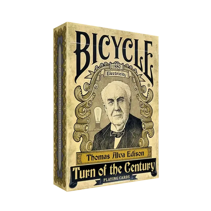 Bicycle Turn of the Century (Electricity) Playing Cards - Thomas Edison