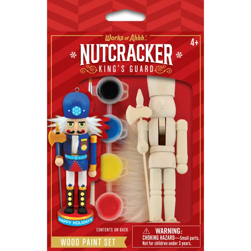Nutcracker King's Guard - Ornament Wood Paint Kit
