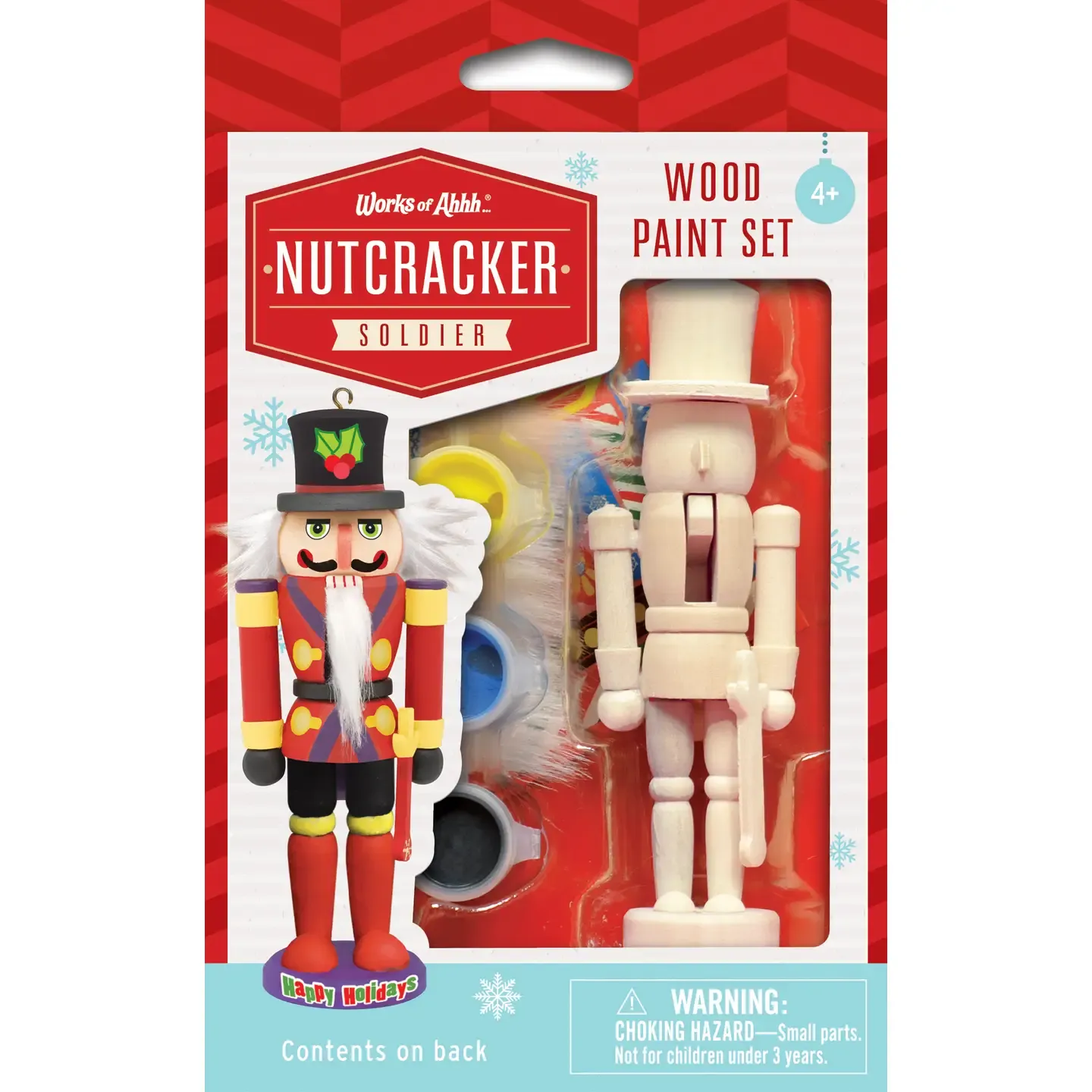 Nutcracker Soldier - Ornament Wood Paint Kit