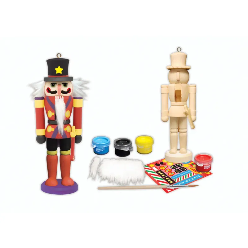 Nutcracker Soldier - Ornament Wood Paint Kit
